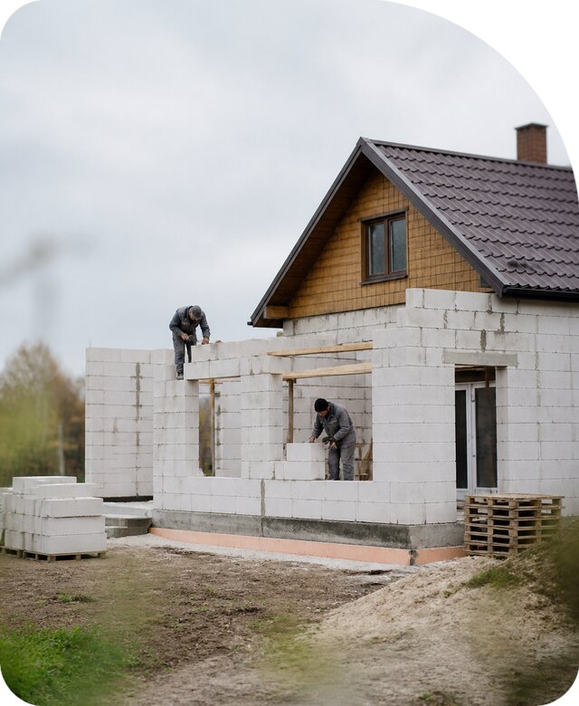 Пристройка из пеноблоков в Троицке под ключ от 36089 р. | РадиДОМА-Трц